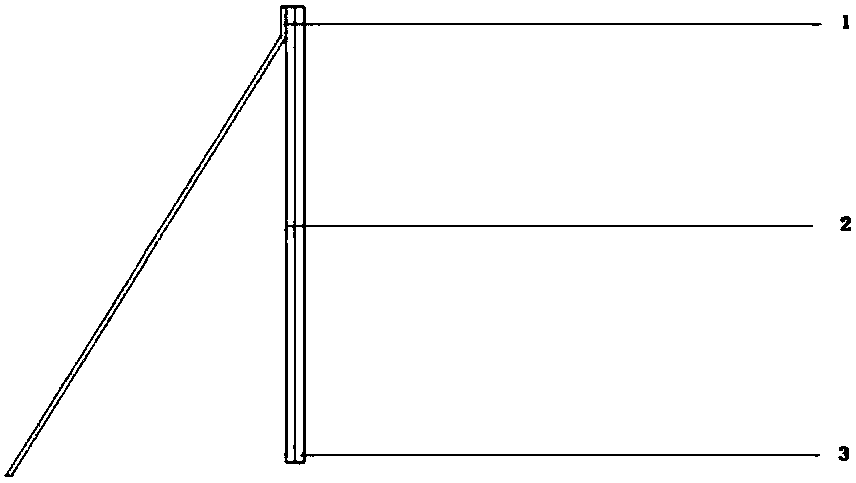 Microbial test strip and application thereof