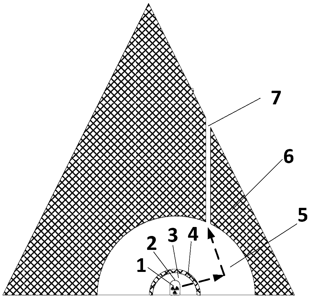 An Accurate Evaluation Method for Airborne Radioactive Source Items in Severe Accidents of Underground Nuclear Power Plants