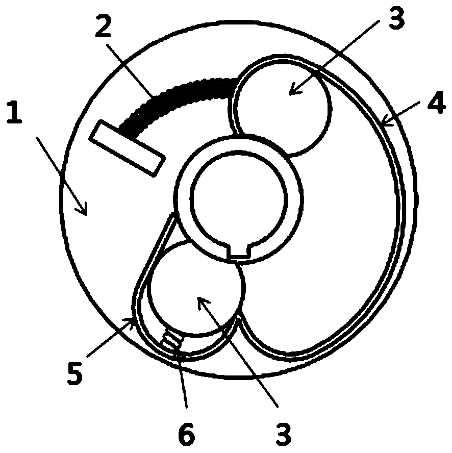 Eccentric block provided with movable counterweight block, vibrator and vibration screen