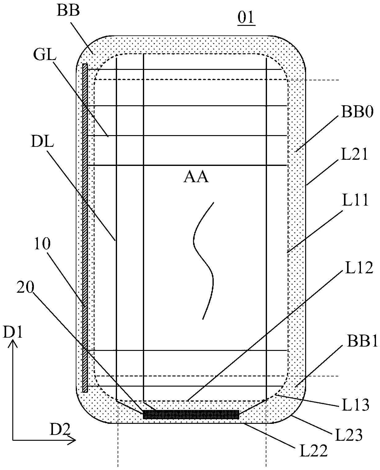 Array substrate, display panel and display device