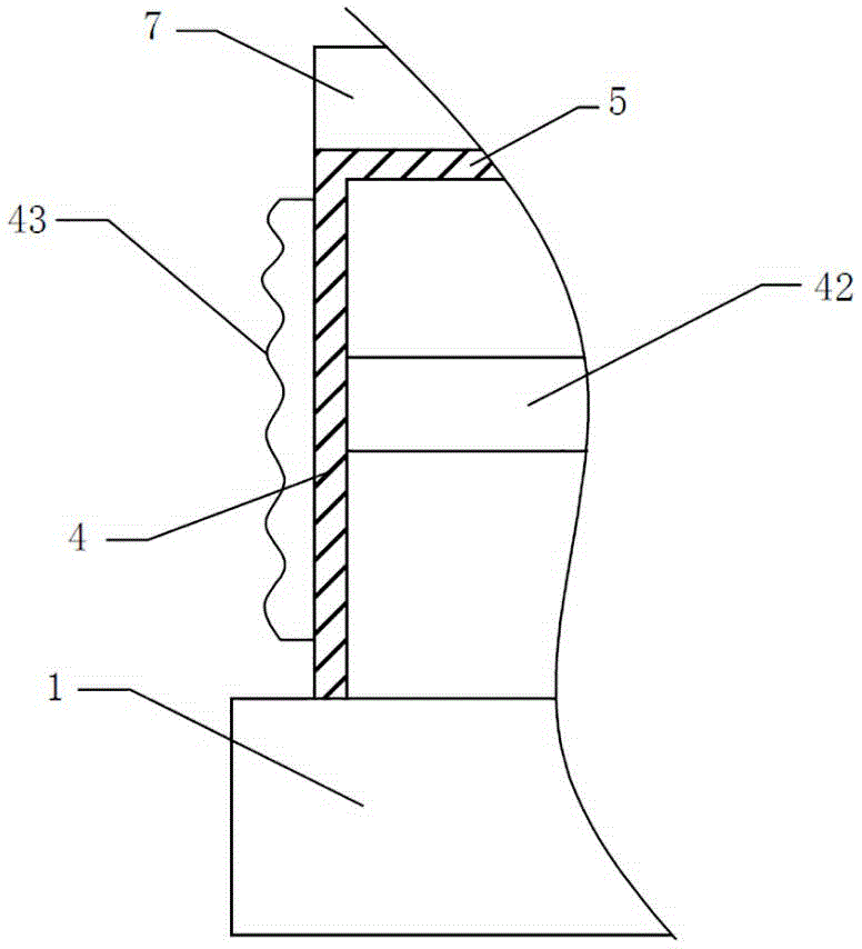 Power input assembly for film plating of solar battery