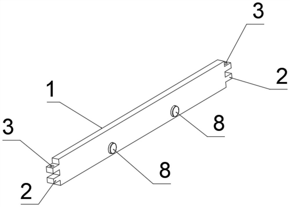 Split mounting type cooling fan with light bar assembly