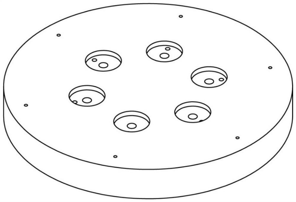 A static pressure gas thrust bearing