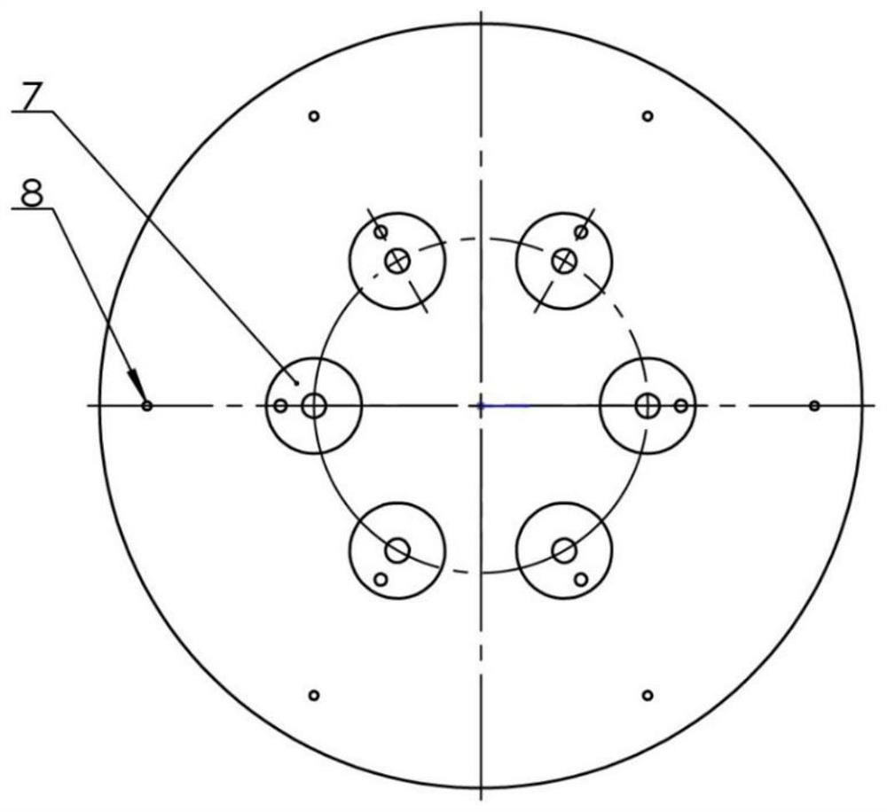 A static pressure gas thrust bearing