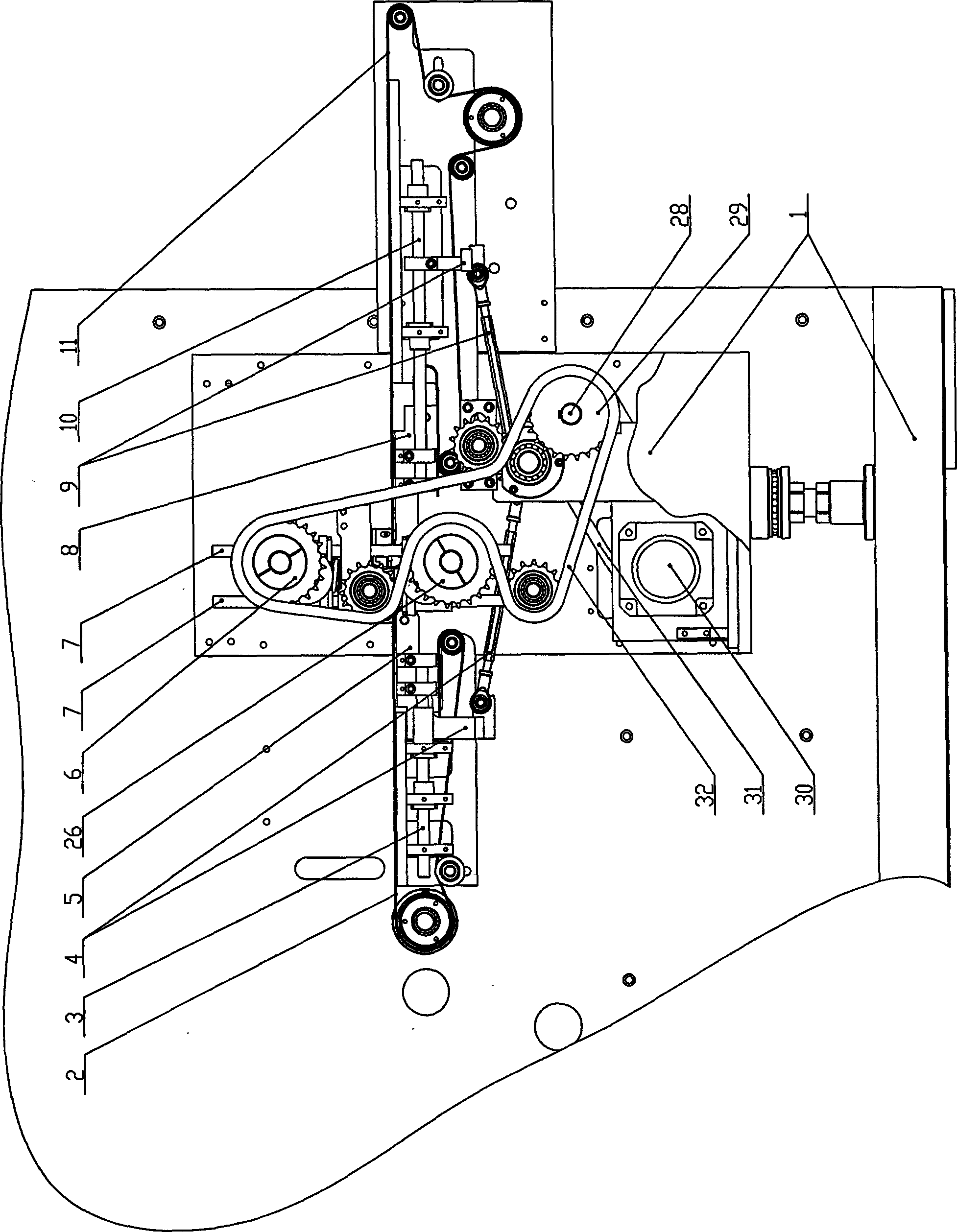 High-speed displacement type sealing and cutting assembly