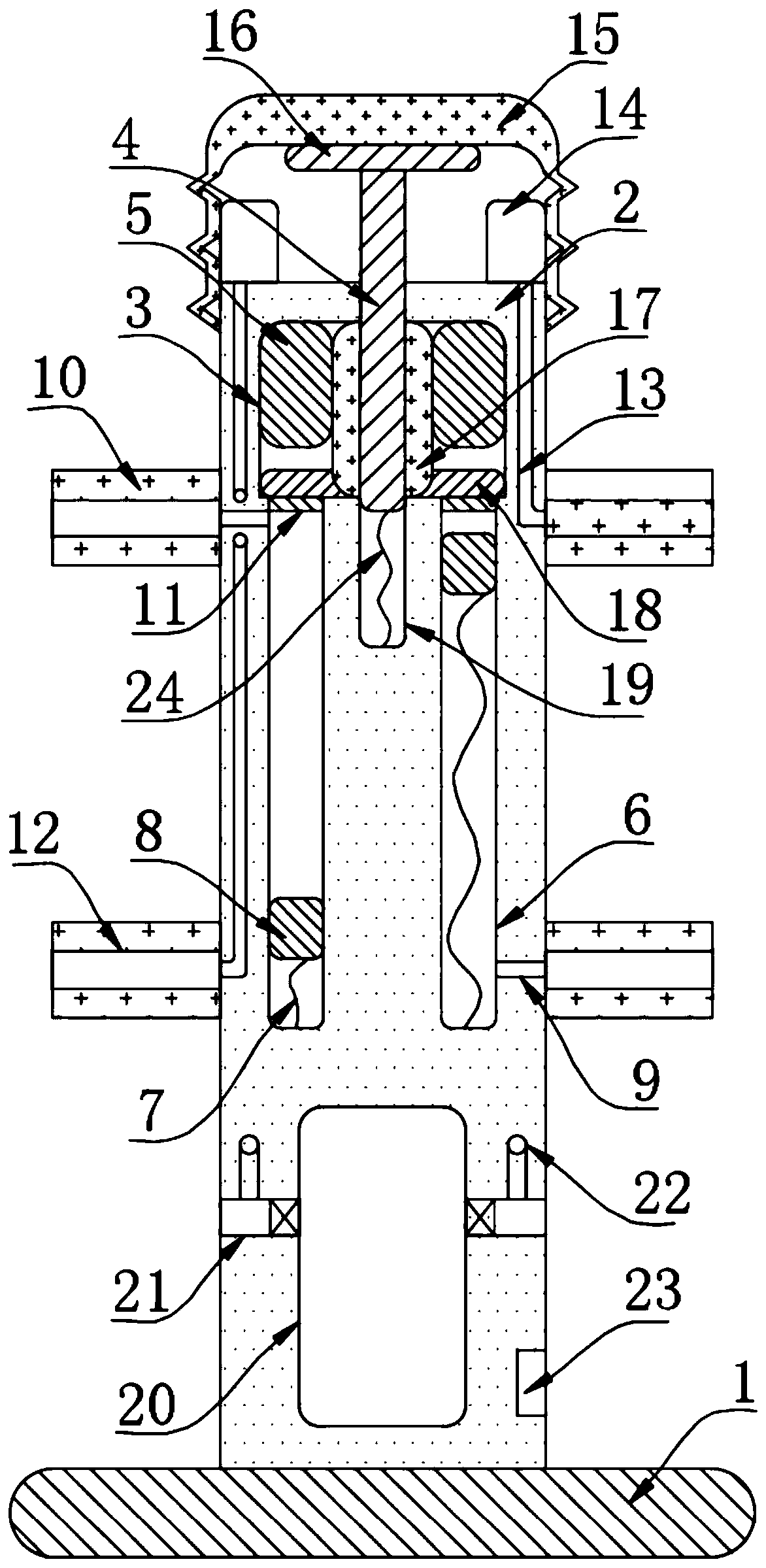 Anti-crossing road isolation fence