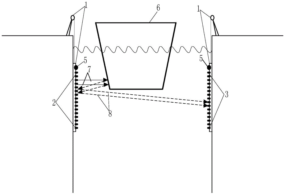 A side-mounted draft detection system and its working method