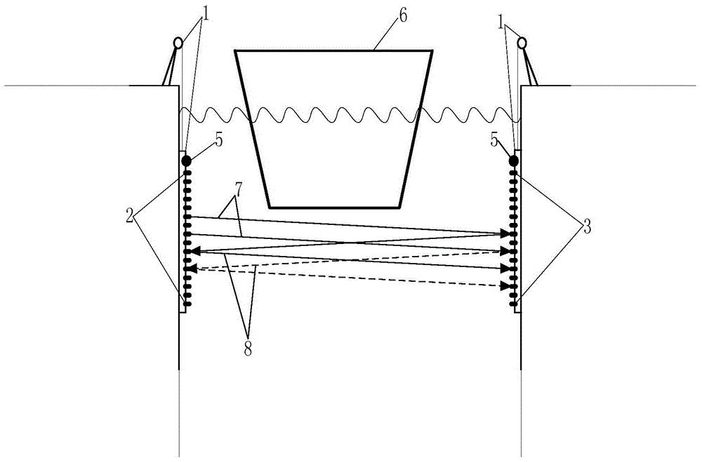 A side-mounted draft detection system and its working method