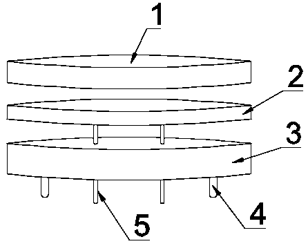 Novel solar dial plate for watch