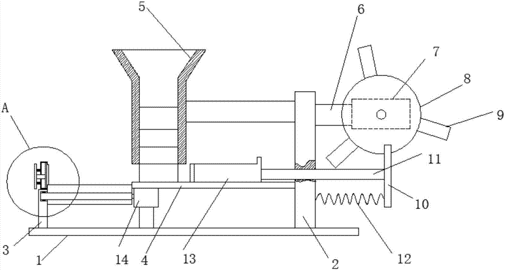 Collision-proof loading device for bearing production