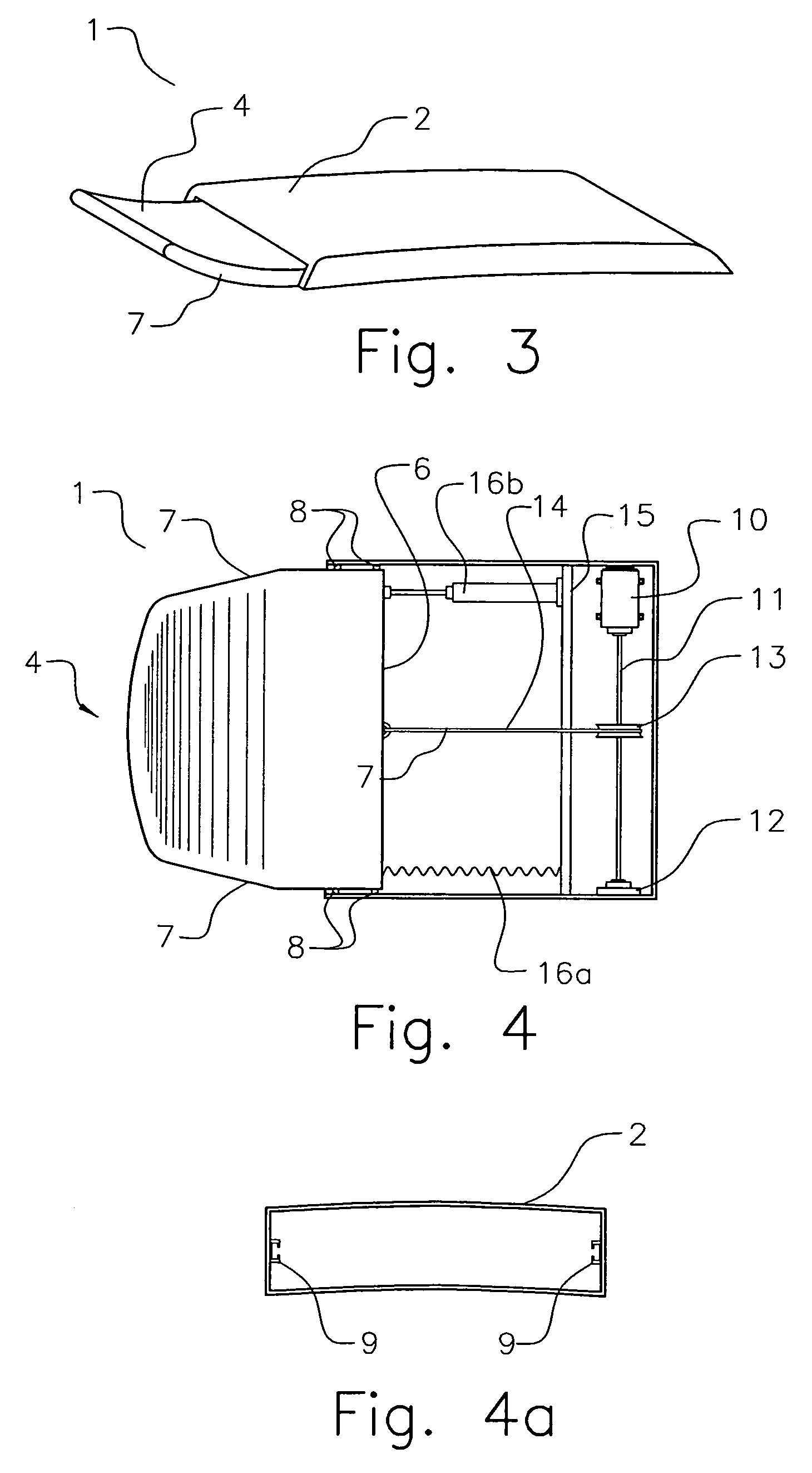 Motorized extensible wind shield visor