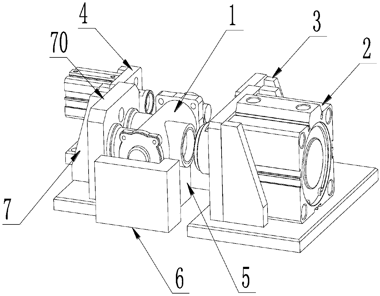 Gas control reversing valve detection device and detection method