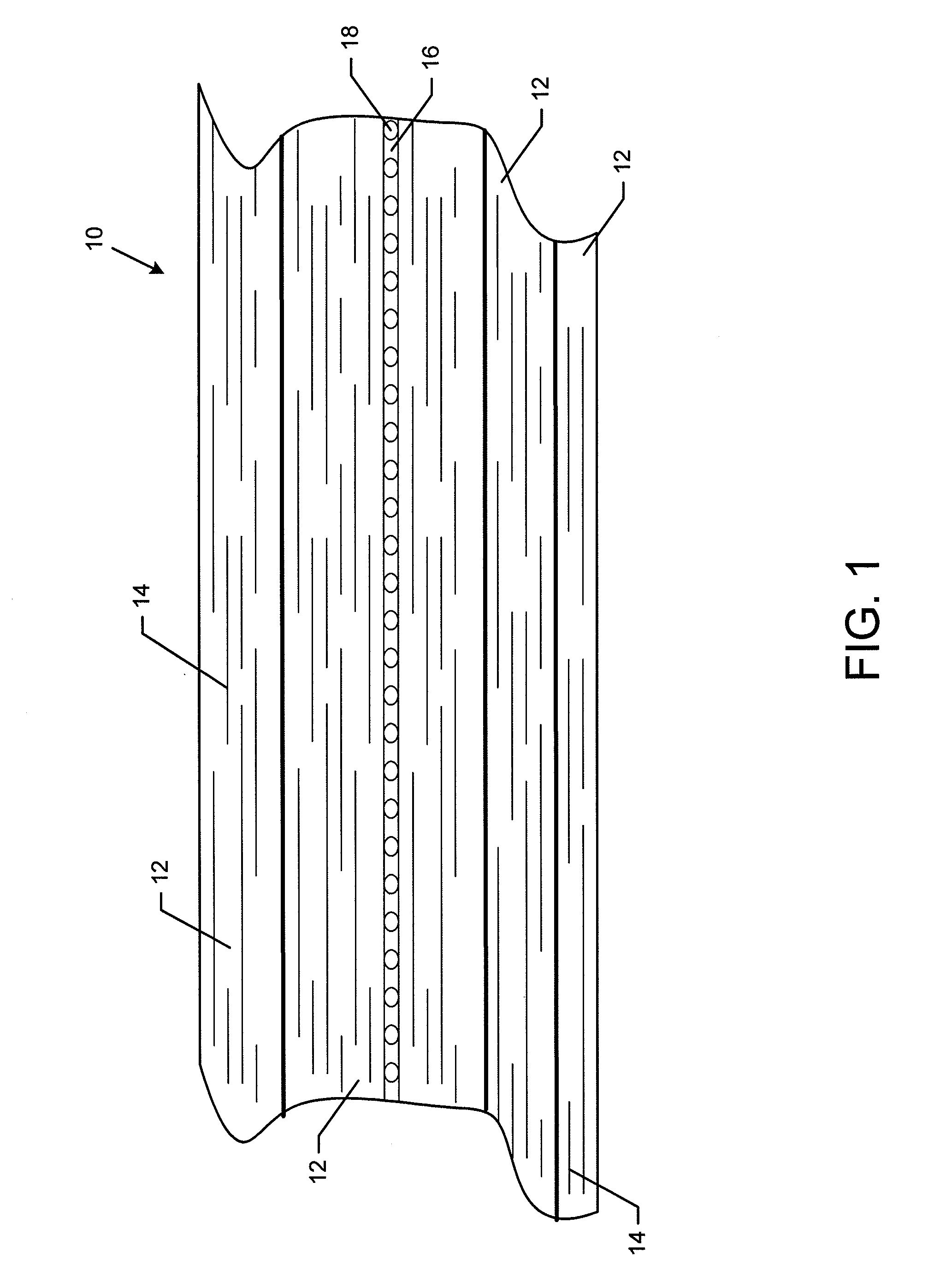 Composite structure having an embedded sensing system