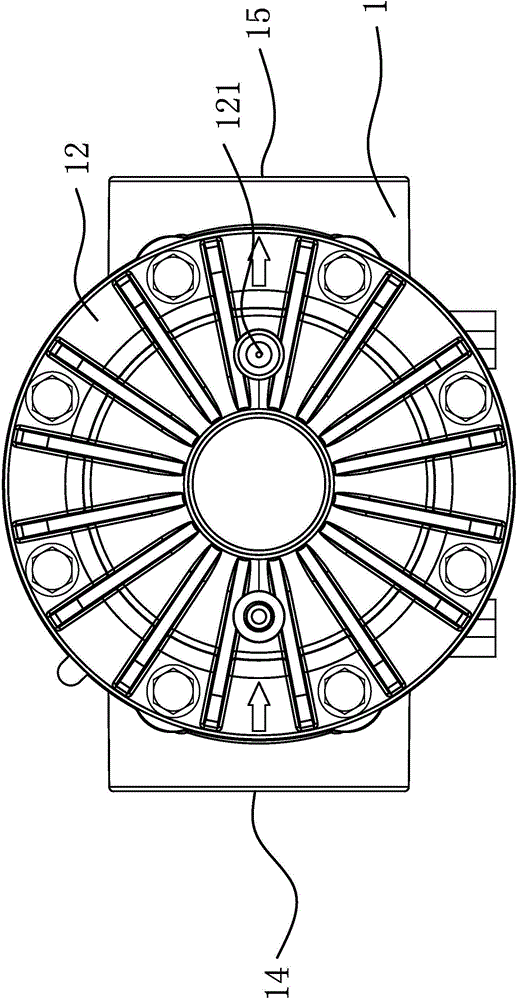 Electric control type pressure reduction water conveying valve