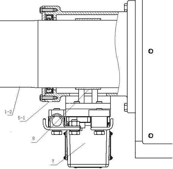 Driving system for railway vehicle and railway vehicle