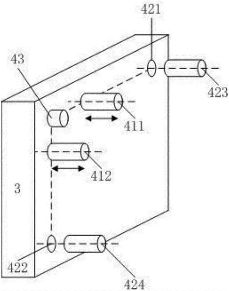 Array zero setting high-precision laser large-working distance auto-collimation device and method