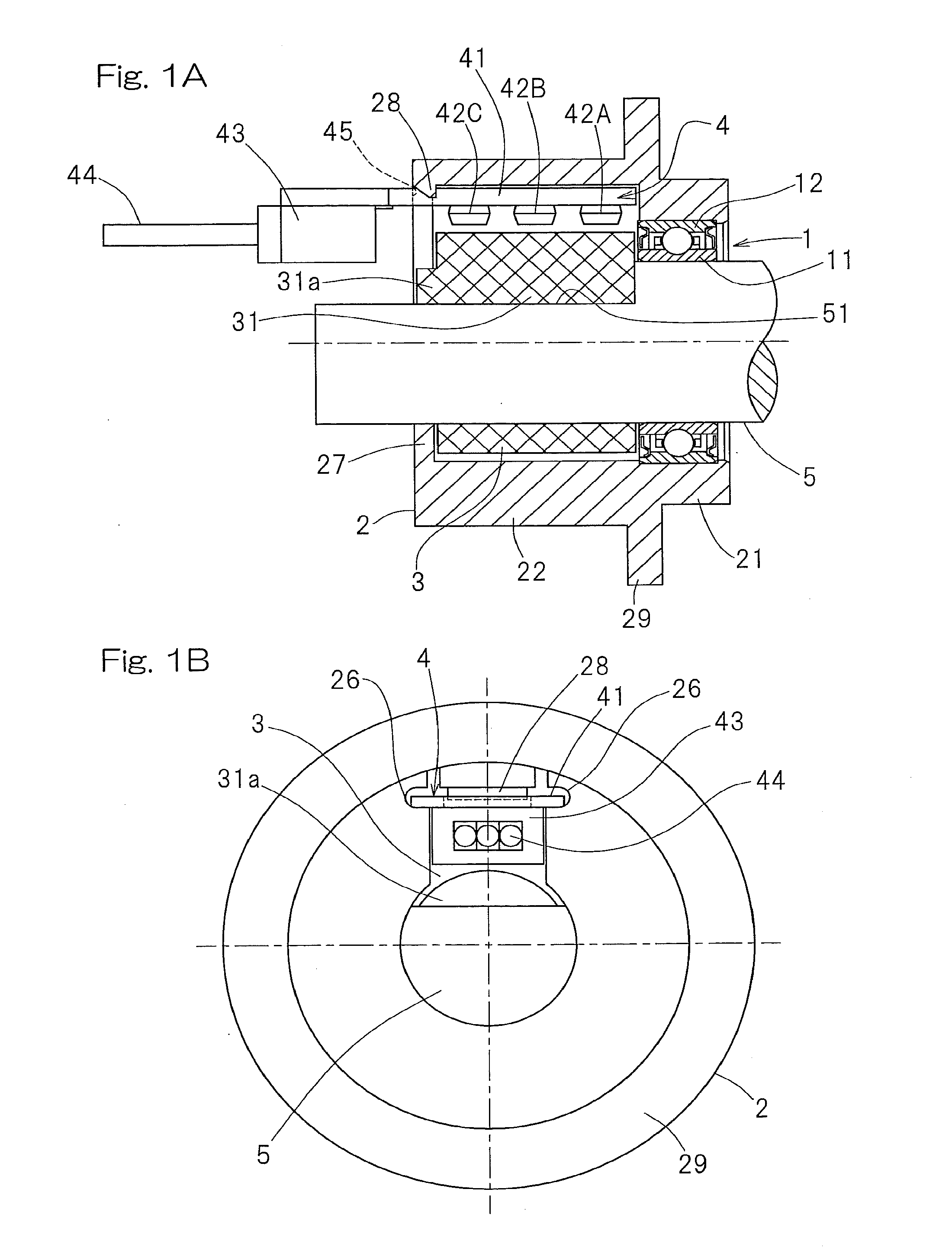 Rolling bearing device with rotation detection function