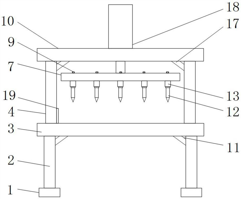 Cutting device for PVA collodion heads