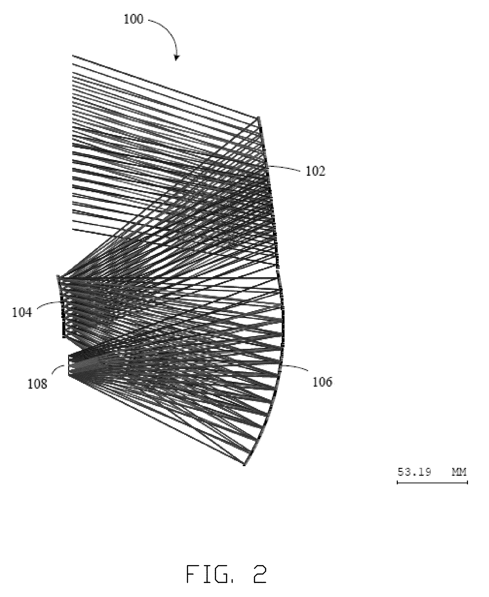 Off-axial three-mirror optical system with freeform surfaces