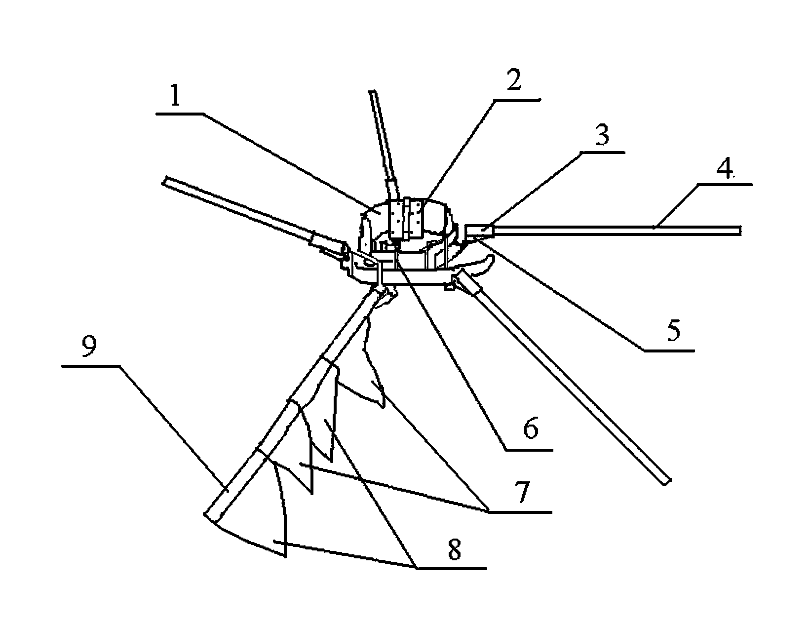 High-altitude anti-electric shock shelter for electric pole