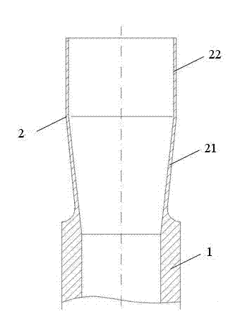 Sample suction nozzle device for viscometer