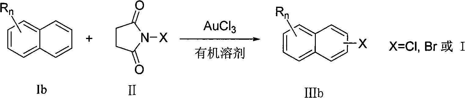 Preparation method of aromatic halogenated compound