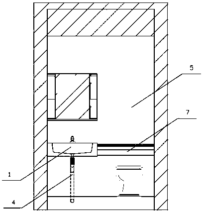 Multi-functional washroom equipment and washroom thereof