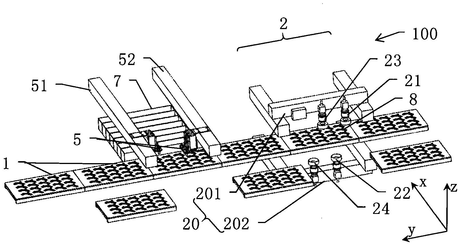 Method and equipment for detecting batched products