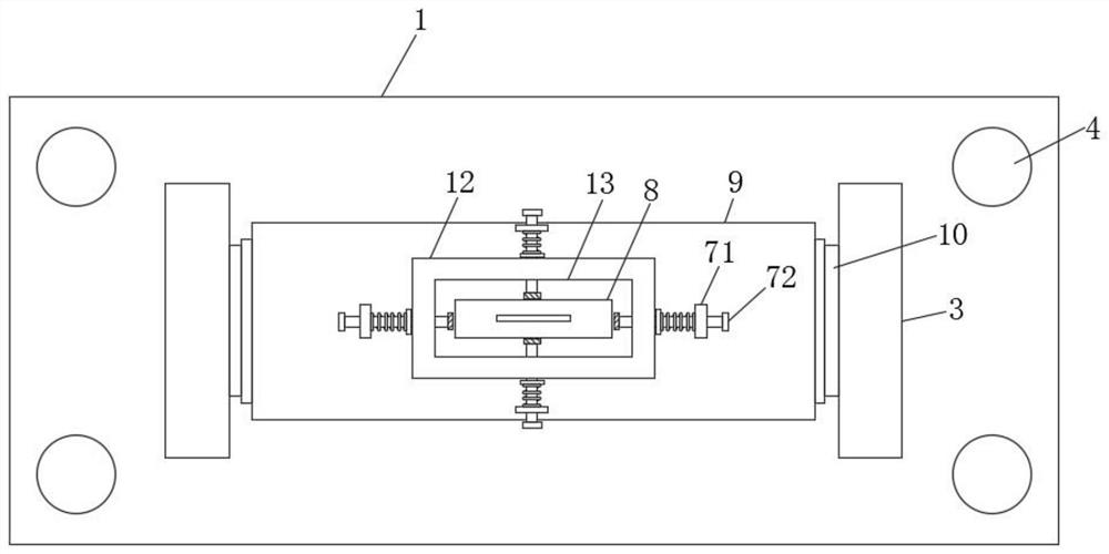 Measuring device for civil engineering construction