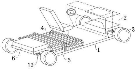 New energy automobile endurance device and new energy automobile