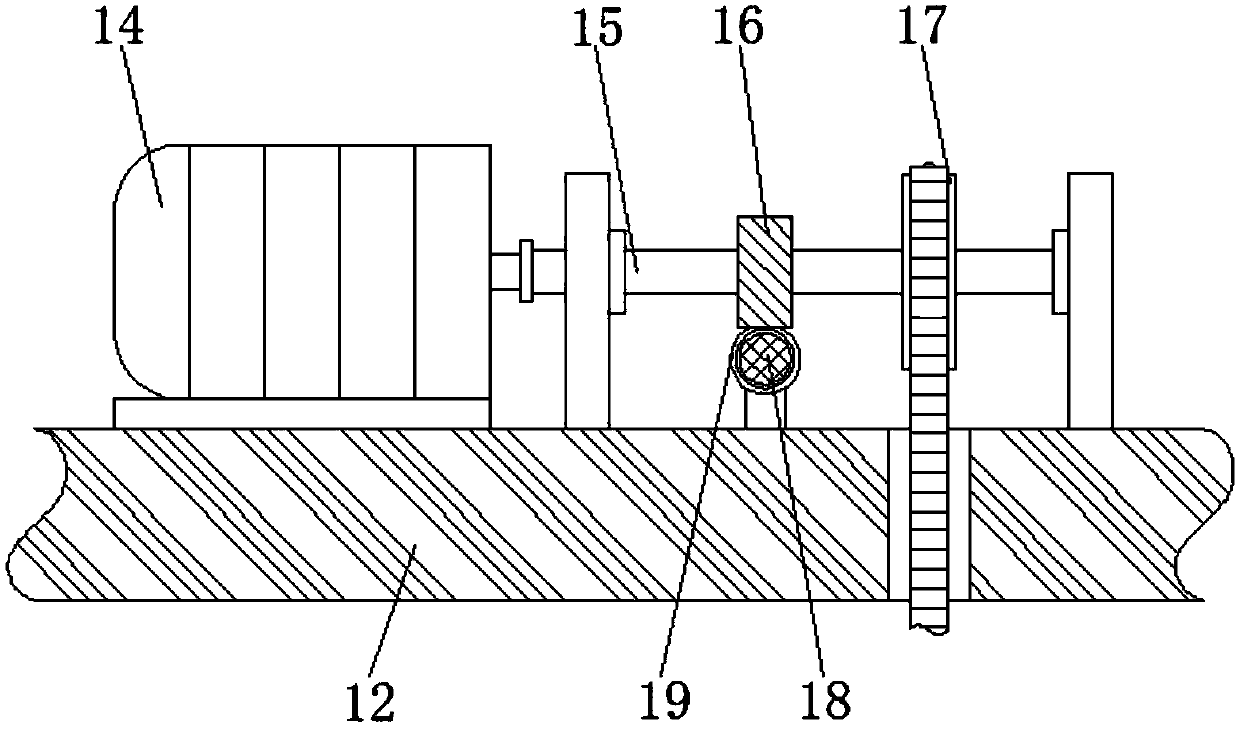 Anti-falling protective device for vertical conveying of building materials