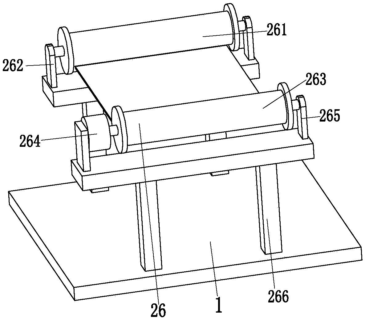 Composite biological piezoelectric ceramic forming device and forming method