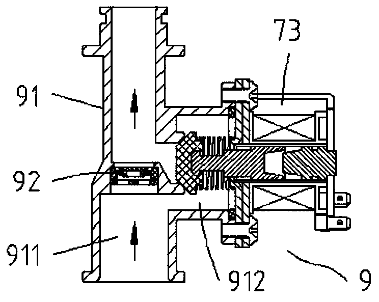 Gas water heater capable of achieving multi-stage flow limiting and temperature control and control method thereof