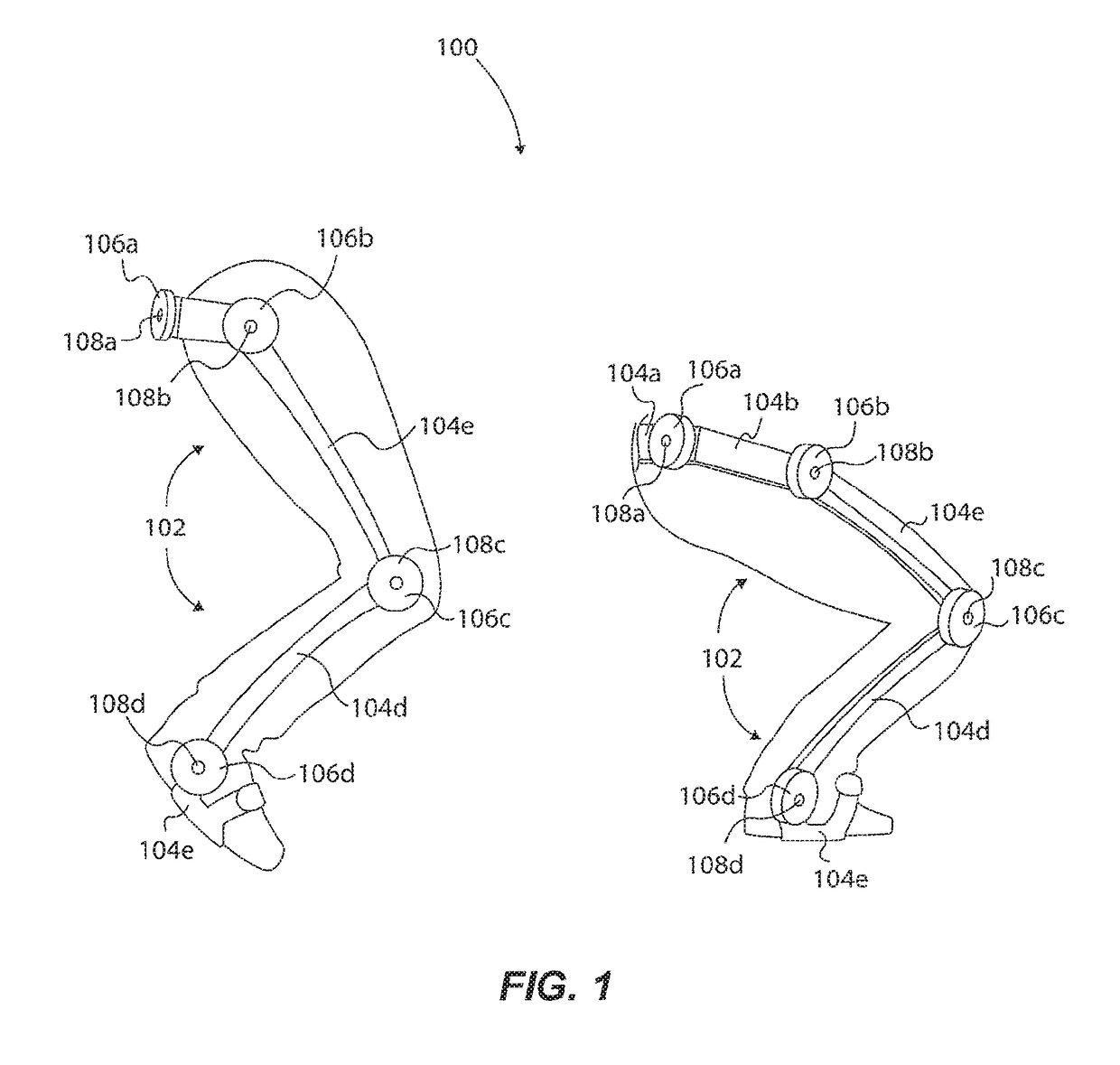 Tunable Actuator Joint Modules Having Energy Recovering Quasi-Passive Elastic Actuators for Use within a Robotic System