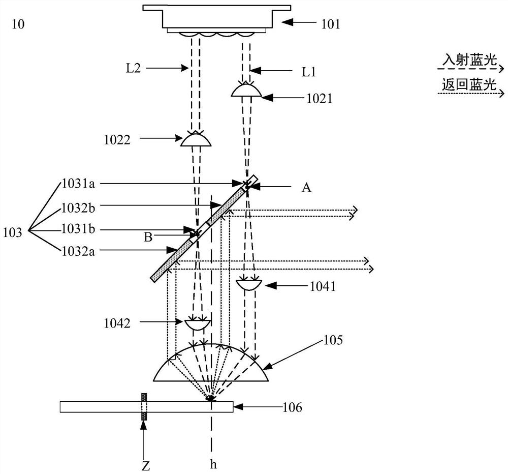 Light source assembly and projection device