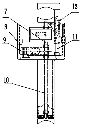 Penis erection hardness detection probe