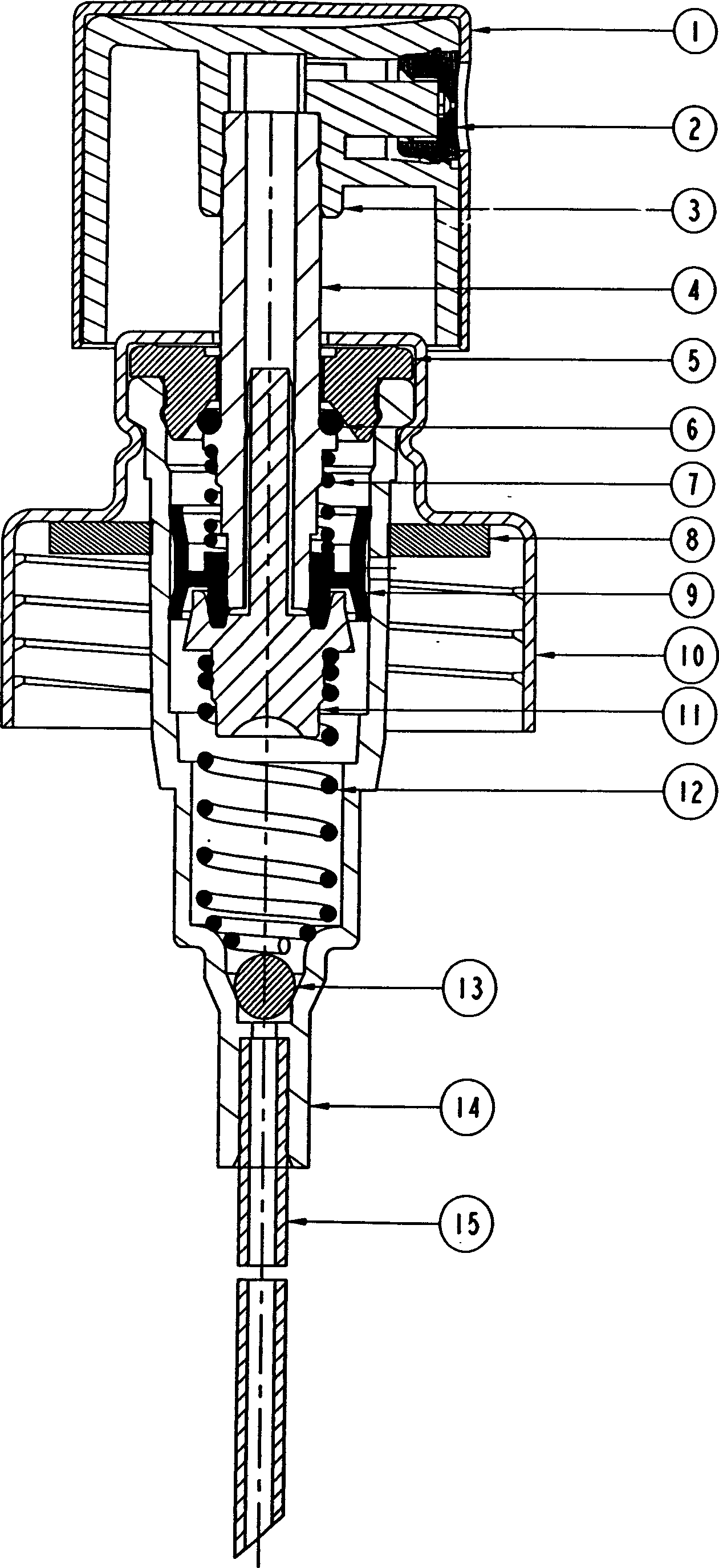 Miniature sprayer sealing device