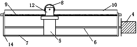 Electrostatic spinning receiving device for preparing axial orientation tubular tissue engineering material