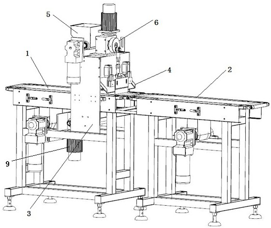 Slicing device for food processing