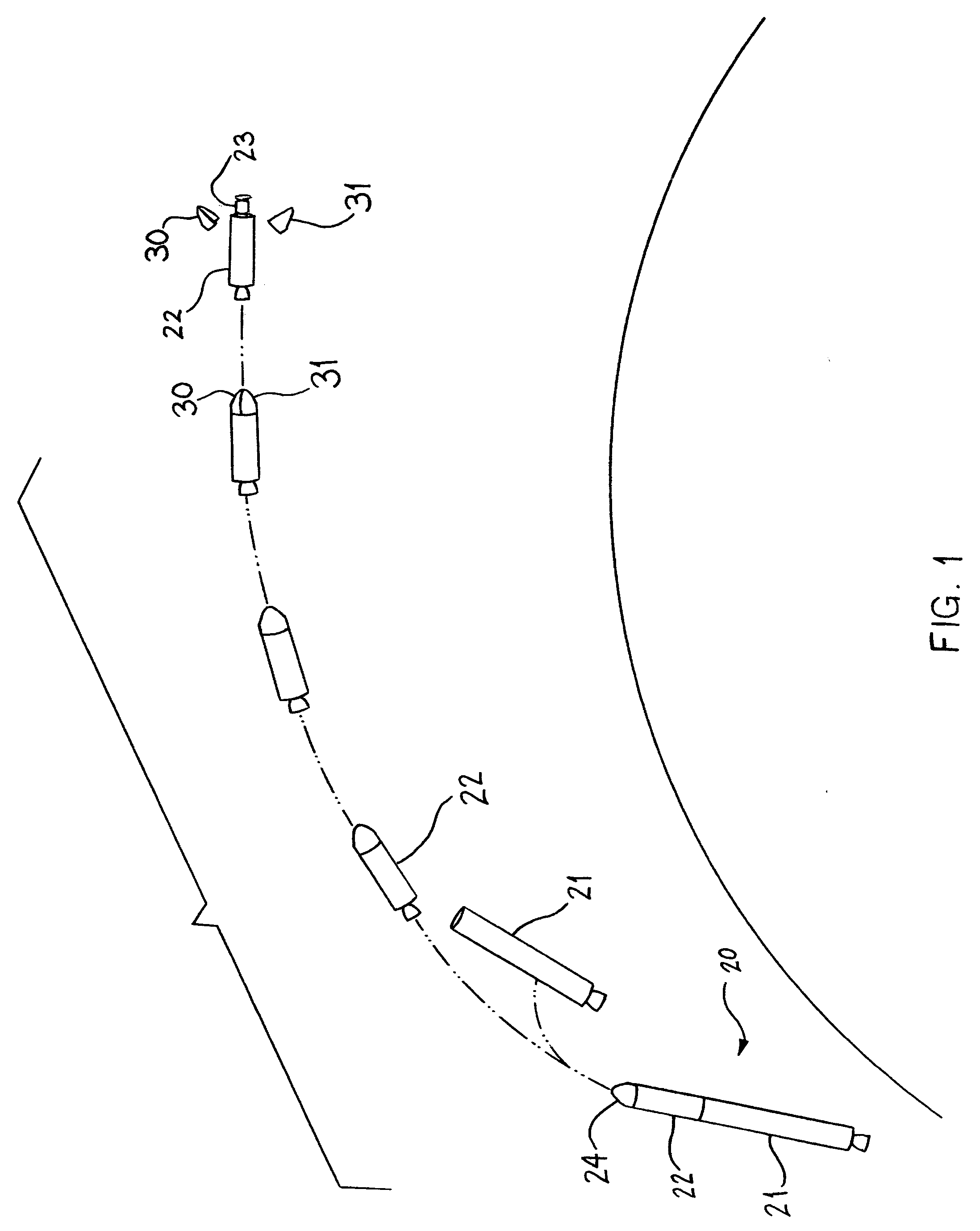 Payload fairing separation system