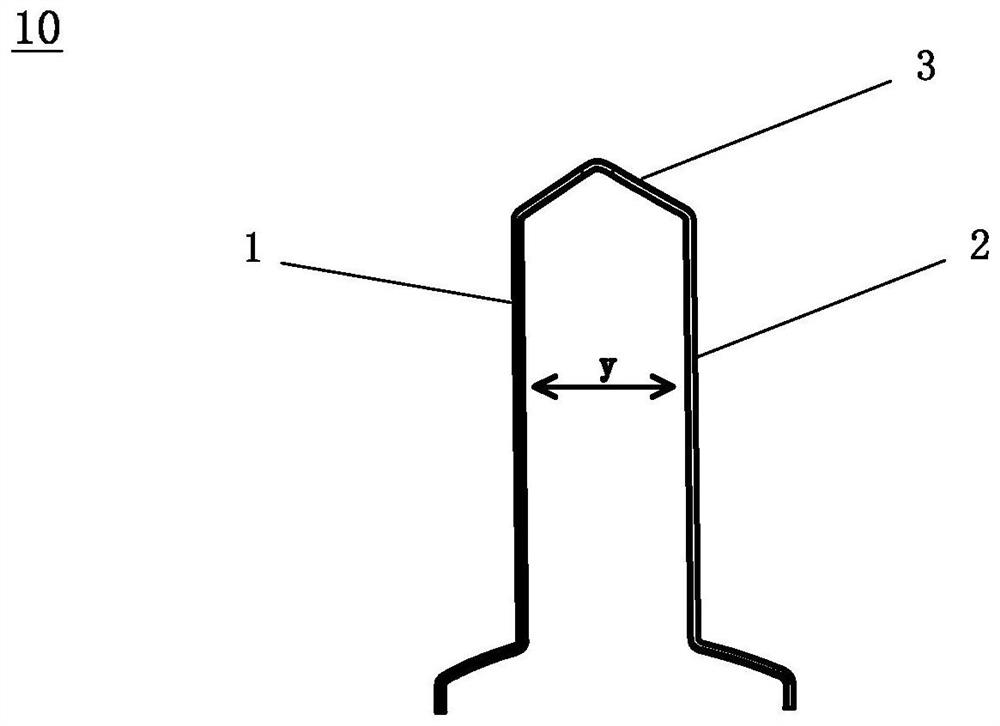 Stator winding structure and electric machine comprising stator winding structure