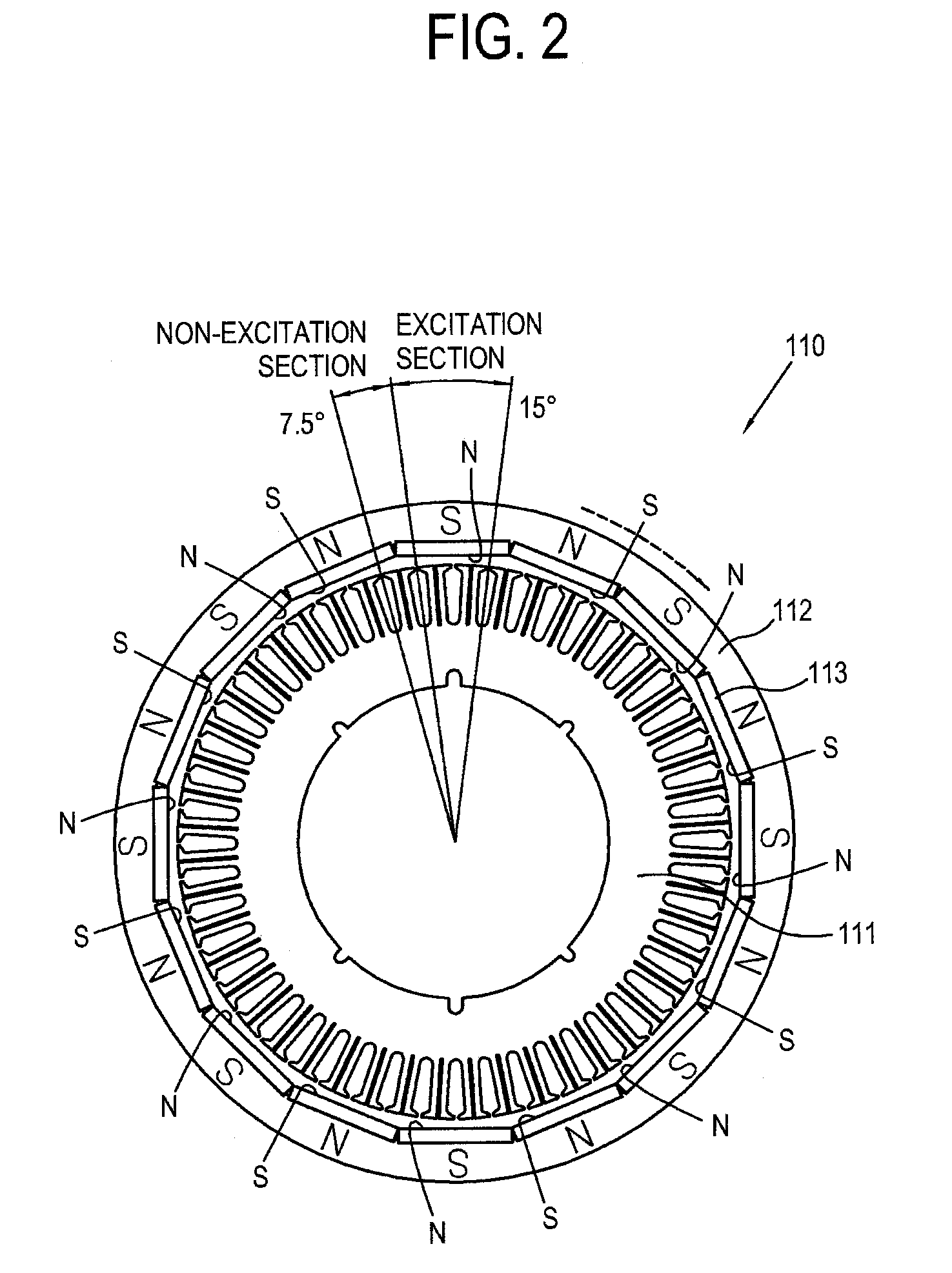 Brushless motor apparatus