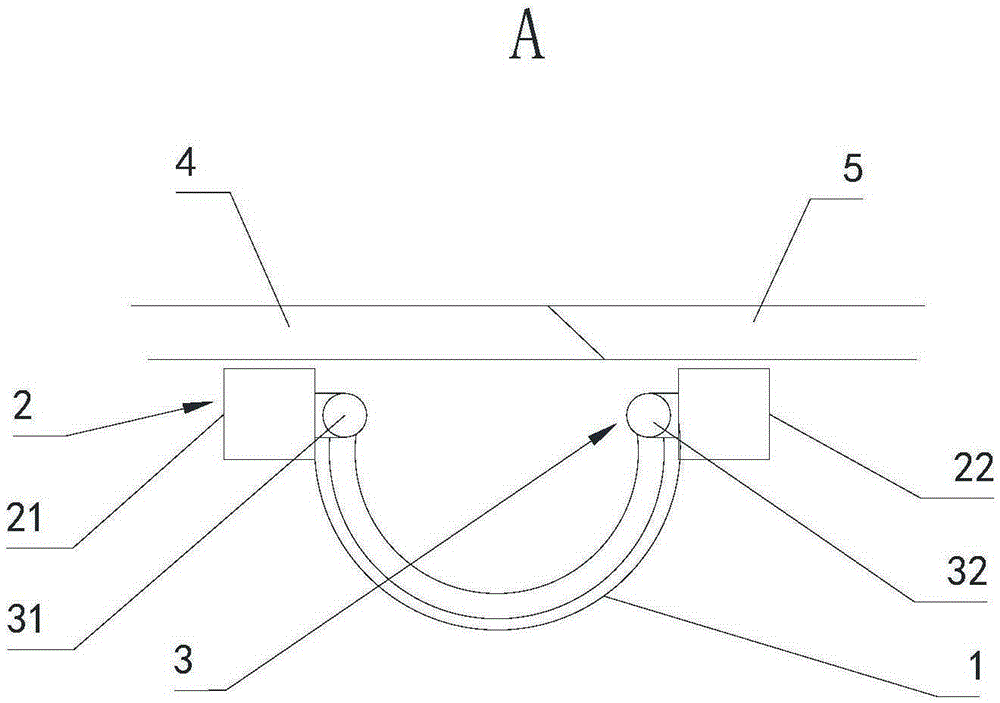 Linked door shaft