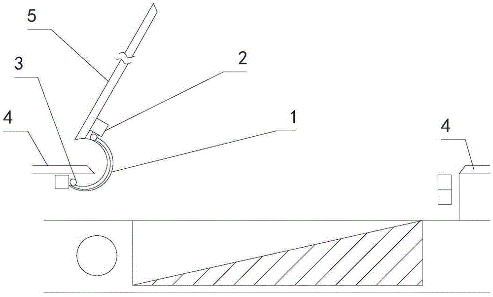 Linked door shaft