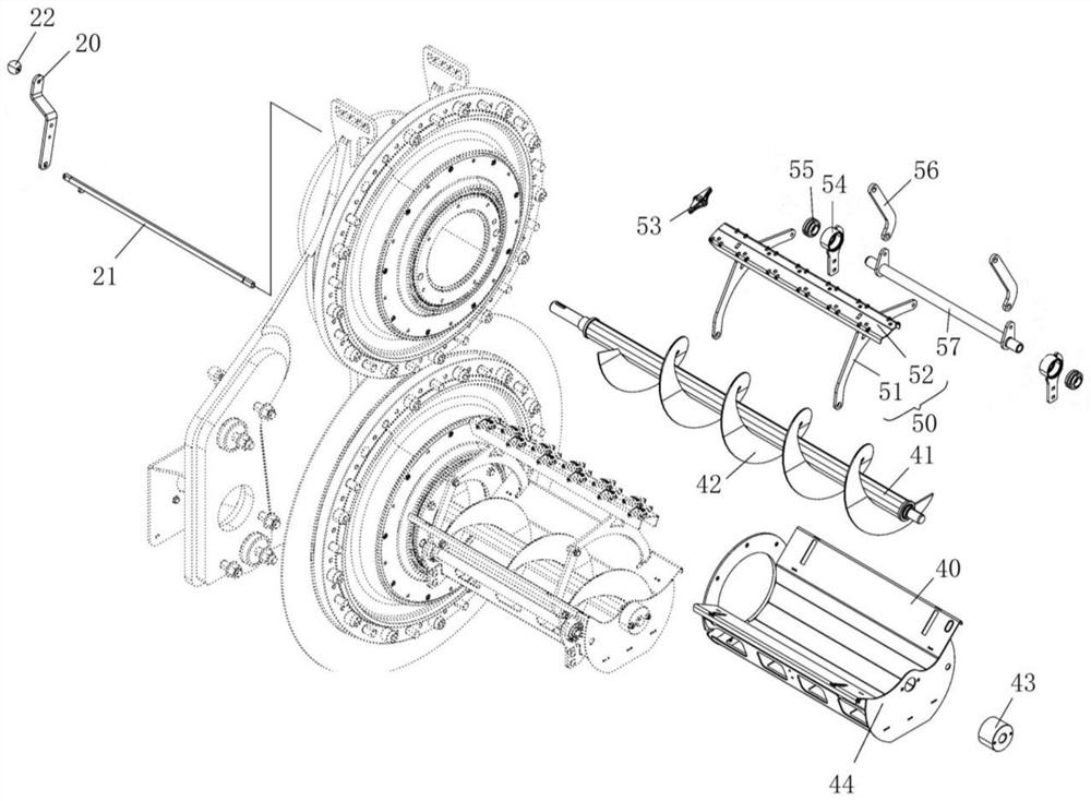 Granulation compression roller mechanism of granulator