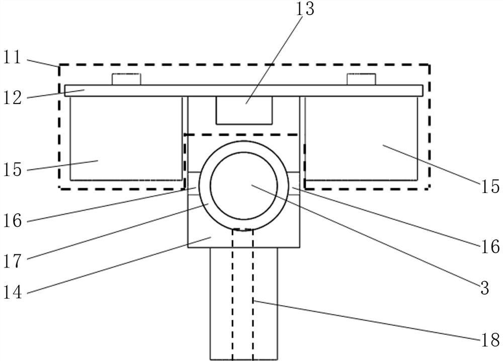 Self-adaptive stable convection horizontal shaft tidal current energy water turbine