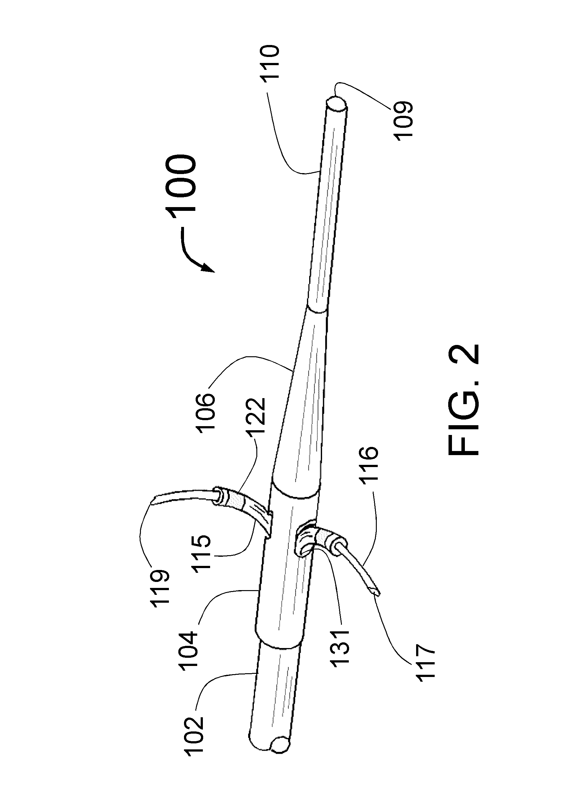 Peri-vascular tissue ablation catheter with support structures