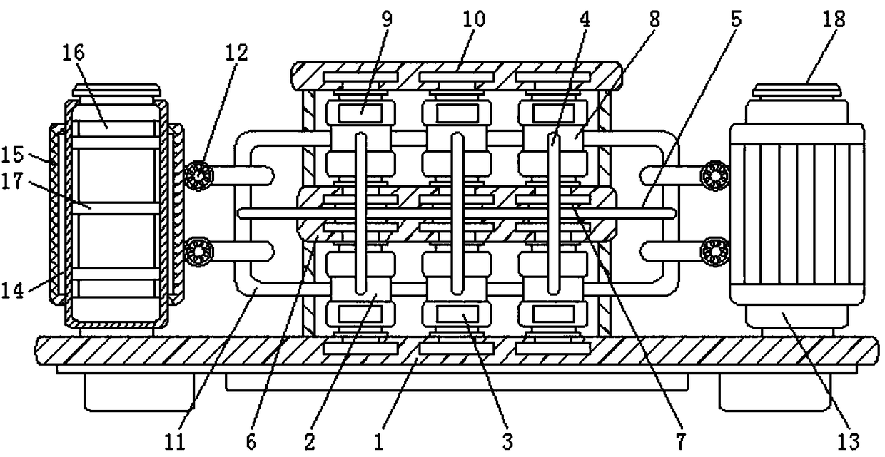 Equipment for flange forging production