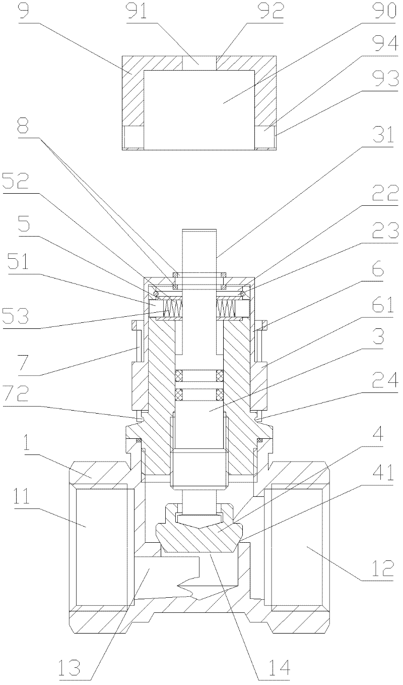 High-precision flow regulating valve with lock