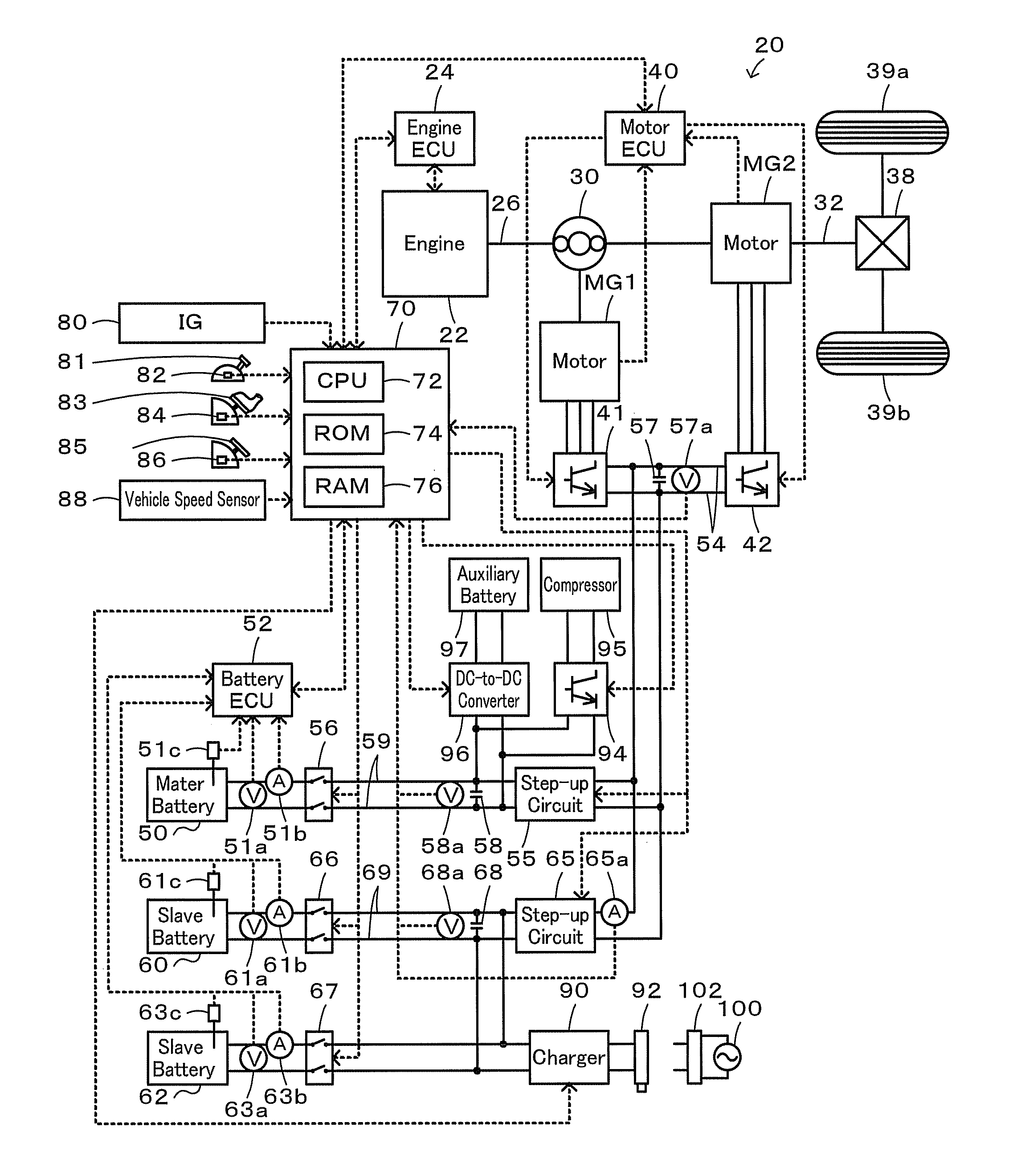 Electric vehicle and control method of electric vehicle